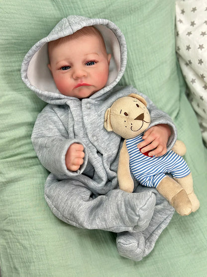 Sami bambola reborn in silicone morbido