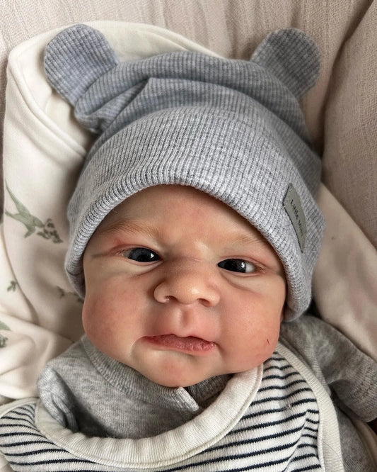 Alessia bambola reborn con occhi azzurri