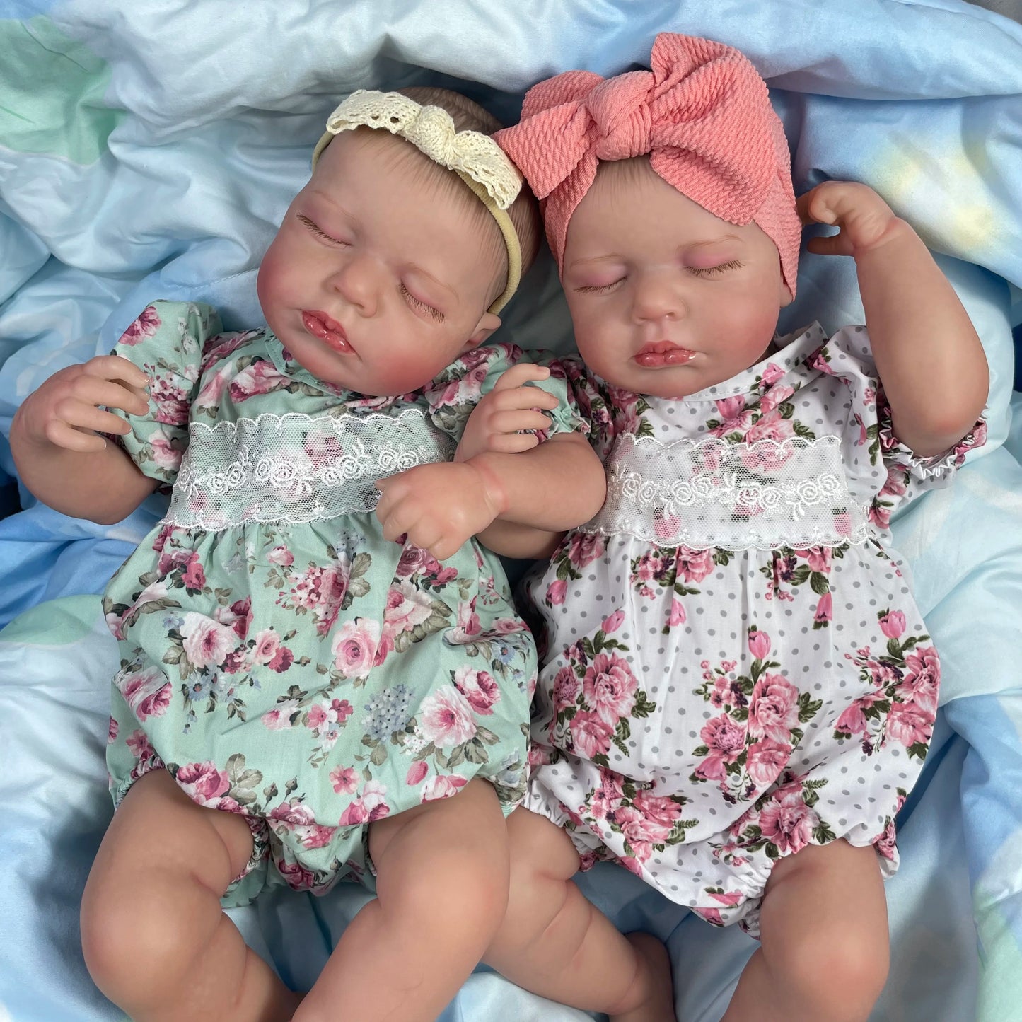 Gemma e Greta bambole reborn gemelle