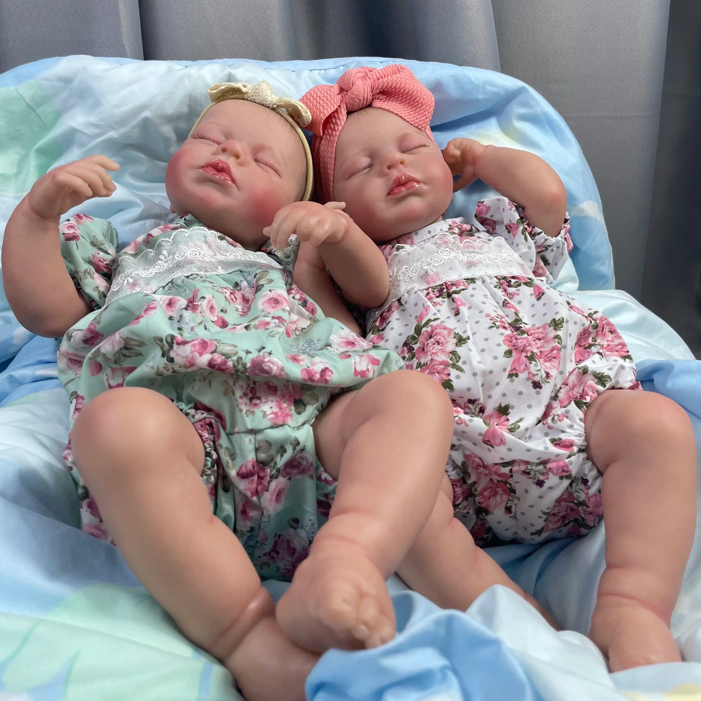Gemma e Greta bambole reborn gemelle