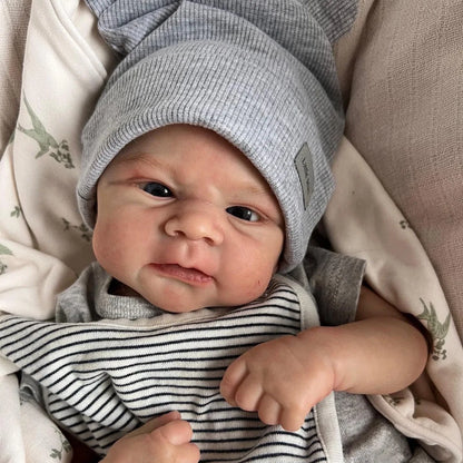Alessia bambola reborn con occhi azzurri