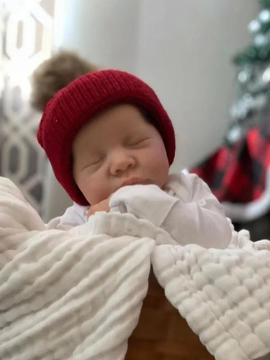 Celeste bambola reborn neonata in silicone