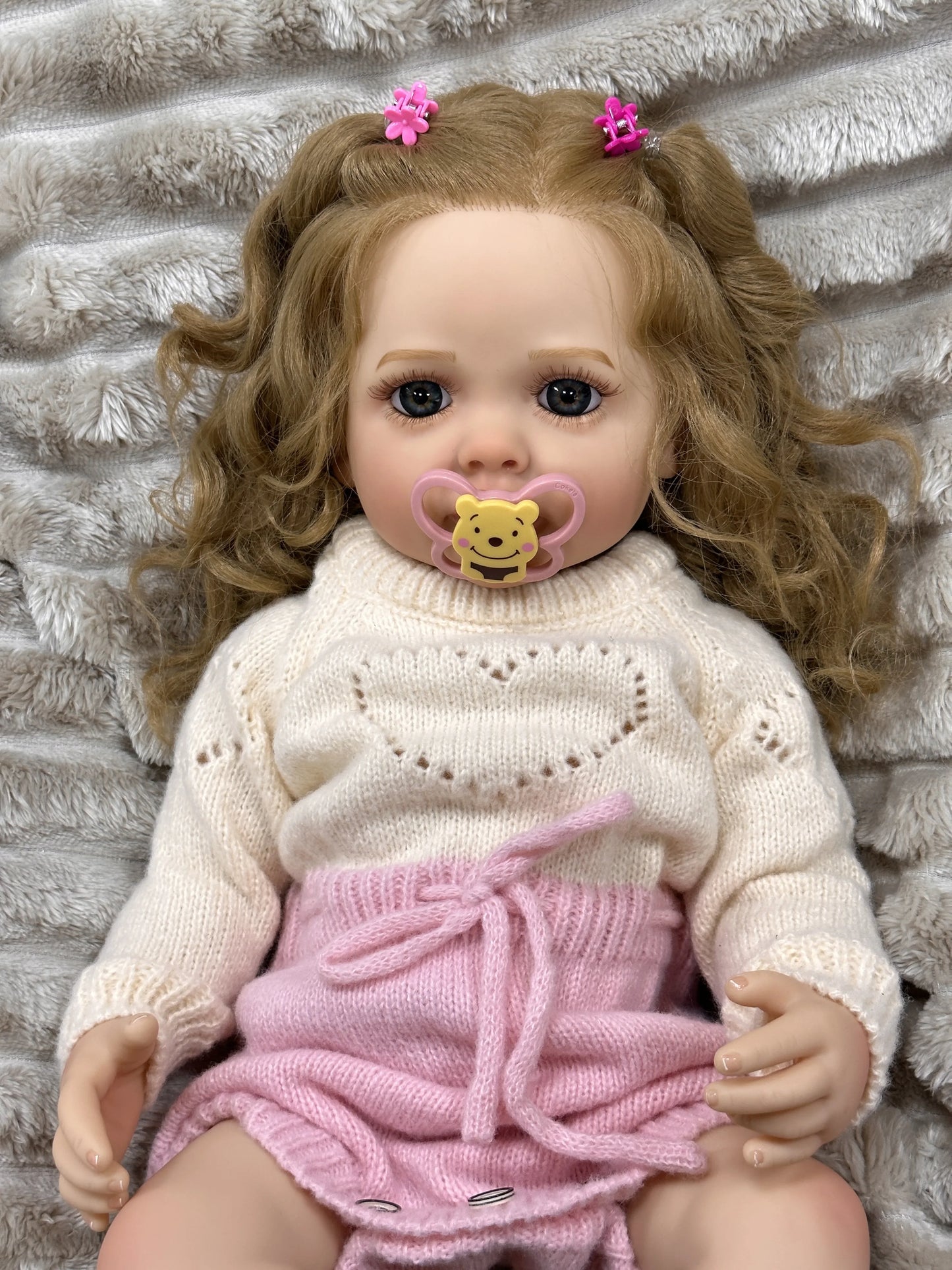 Flavia bambola reborn morbida dai 18 mesi