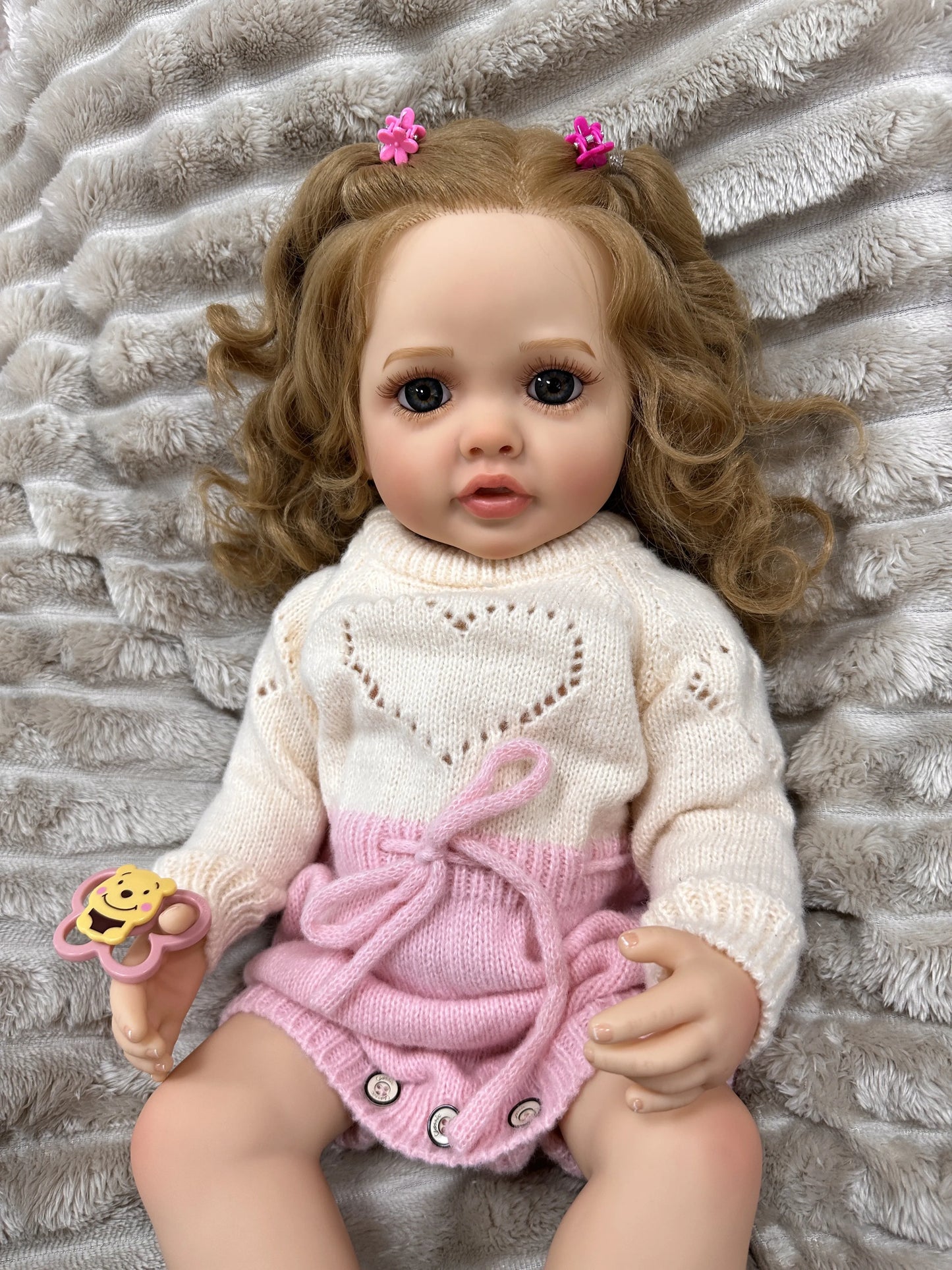 Flavia bambola reborn morbida dai 18 mesi