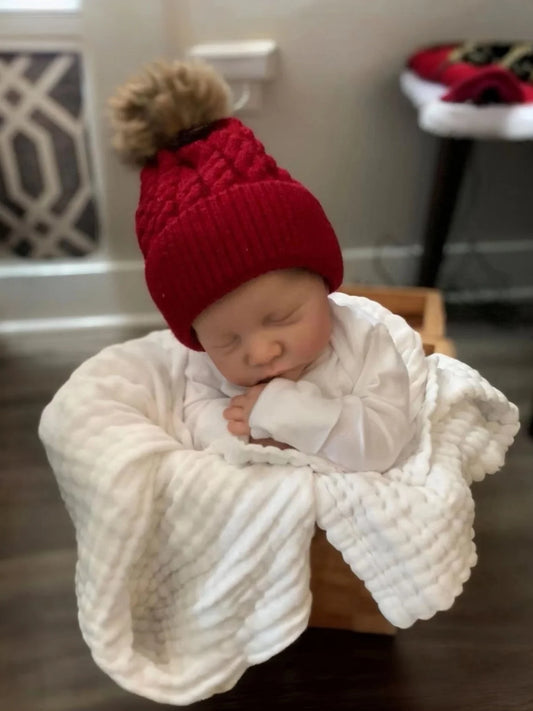 Celeste bambola reborn neonata in silicone
