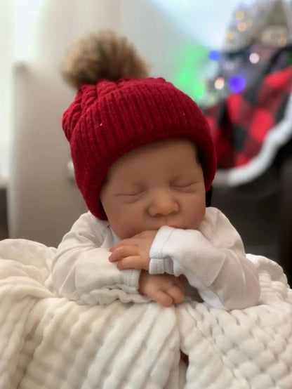 Celeste bambola reborn neonata in silicone
