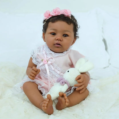 Samira bambola reborn realistica da coccolare