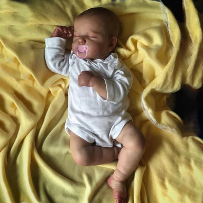 Sole bambola reborn morbida da abbracciare