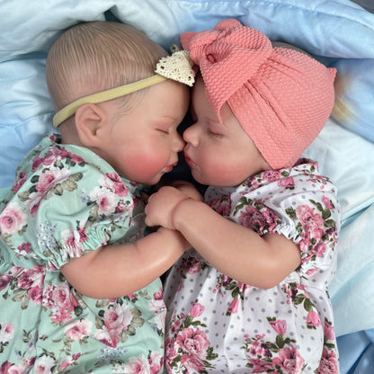 Gemma e Greta bambole reborn gemelle